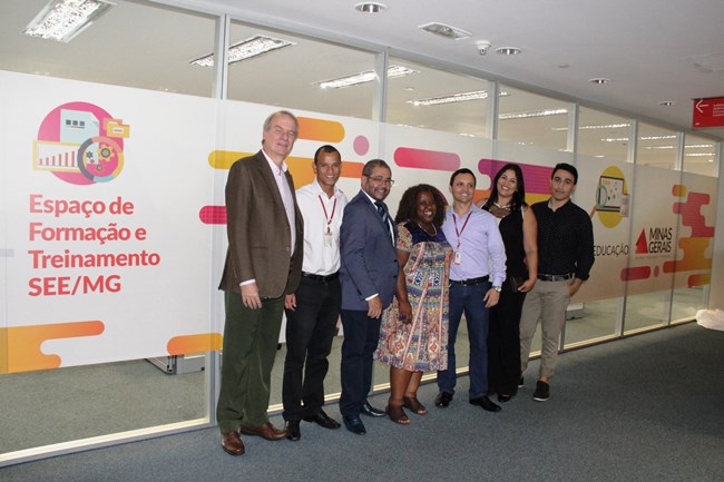 Espaço de Formação e Treinamento está disponível também para todas as secretarias de Estado. Foto: Franciele Xavier (SEE/MG)